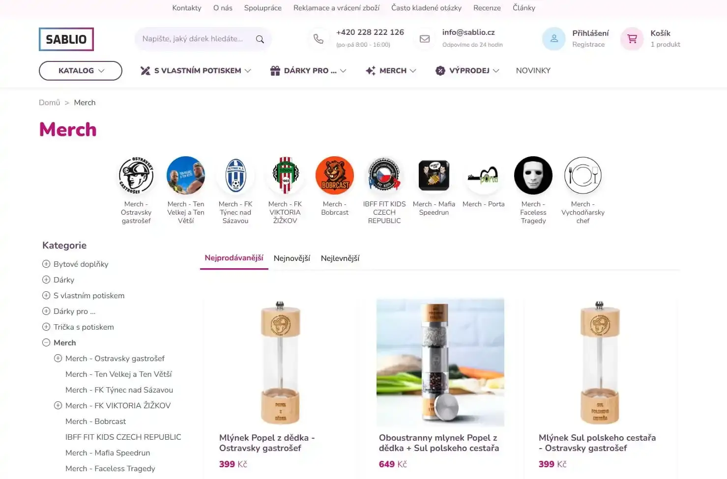 E-shop s merchem